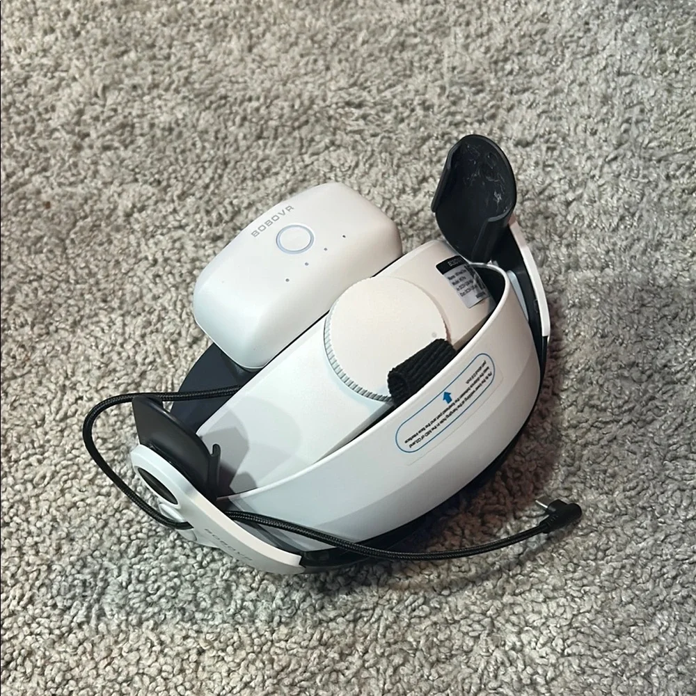 Oculus M3 PRO VR Head Strap - White and Blue